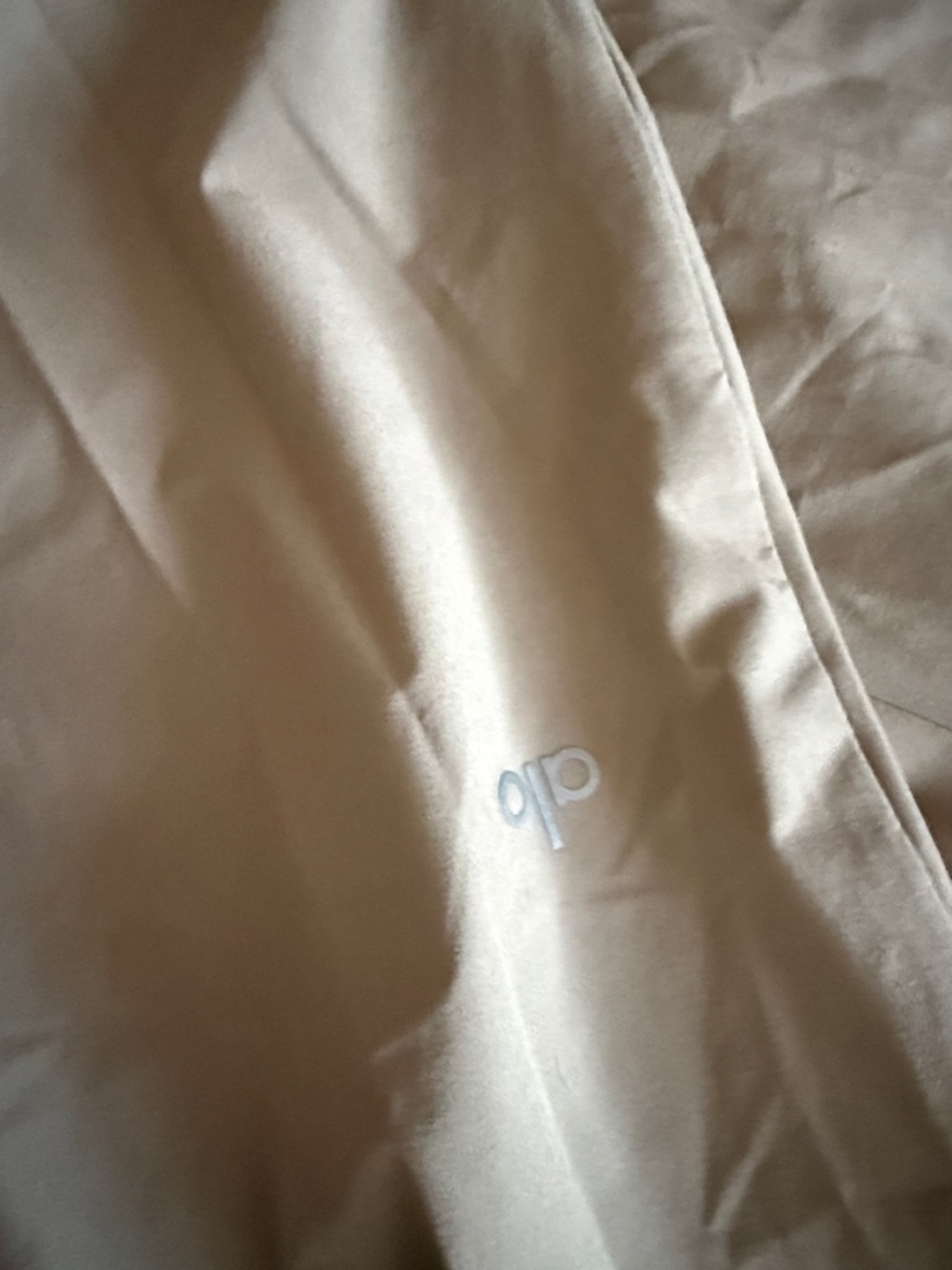 Alo Casual Wide-Leg Pants in Light Beige - Picture 2 of 6